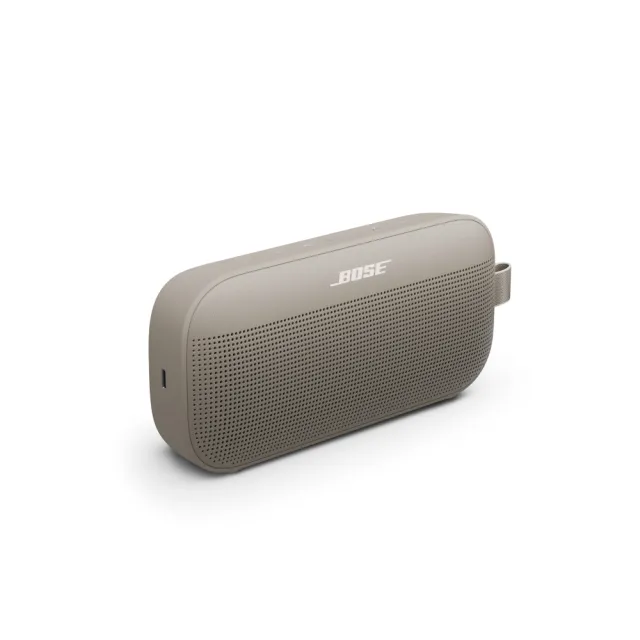 【BOSE】Soundlink Flex Ⅱ 防水防塵IP67 織帶掛環輕巧可攜式藍牙揚聲器 沙丘灰(第二代)