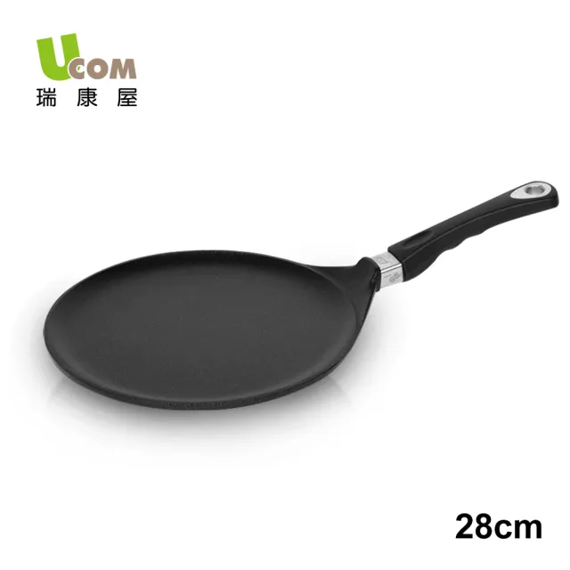 【UCOM 瑞康屋】德國黑魔法不沾鍋-可麗餅烤盤(28cm)