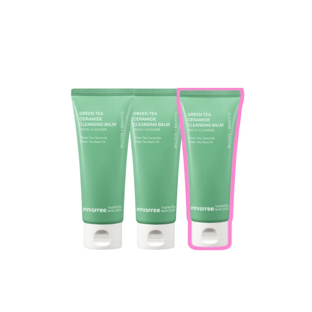 【innisfree】買2送1★綠茶神經醯胺洗卸兩用膏 100g