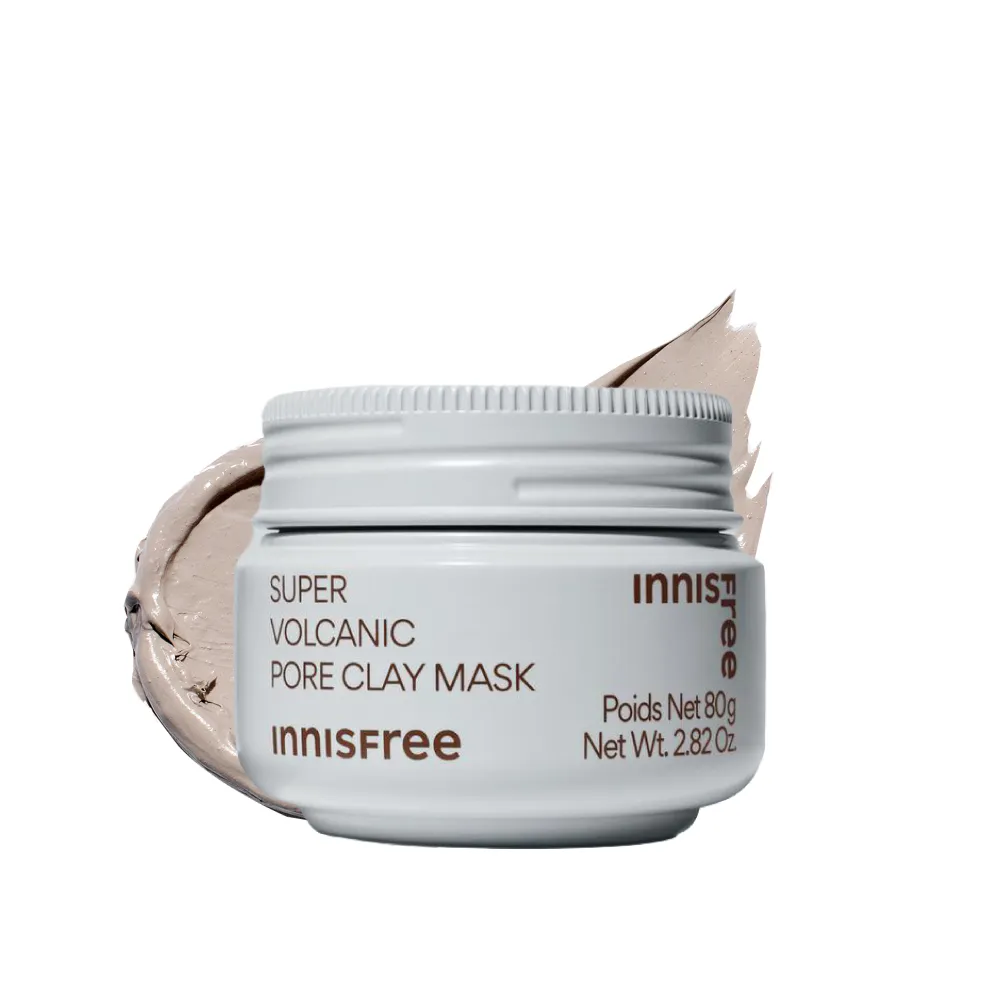 【innisfree】超級火山泥毛孔潔淨面膜 80g (毛孔吸塵器/水楊酸/控油)