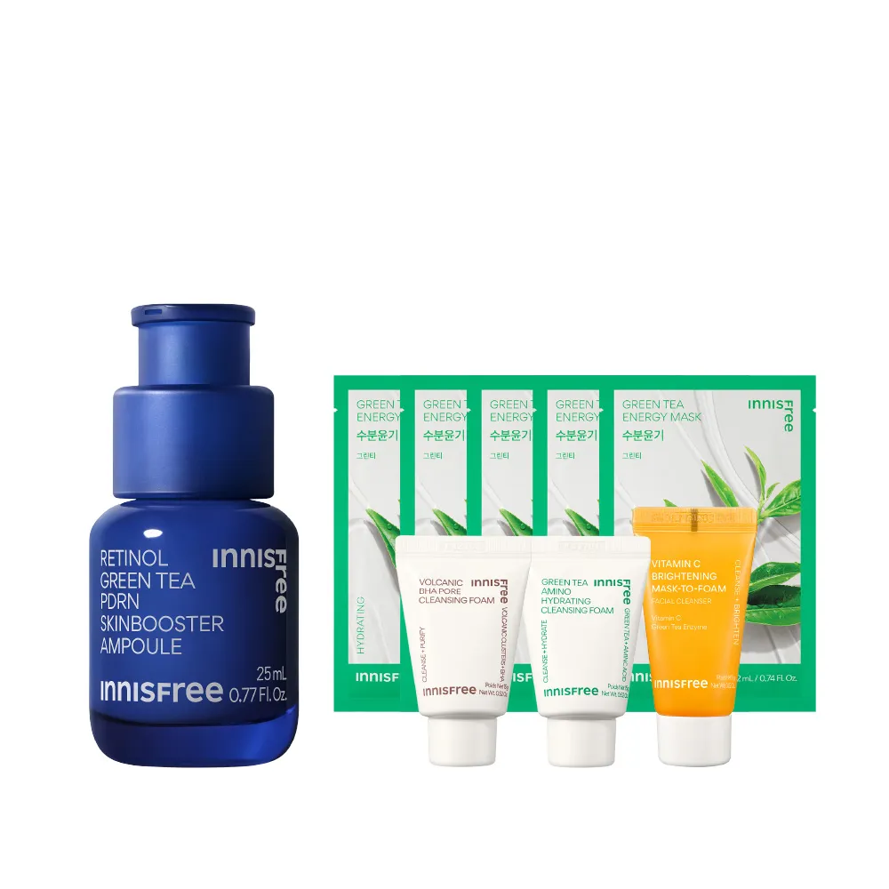 【innisfree】1%A醇PDRN水光安瓶25ml(緊緻毛孔、水光精華)