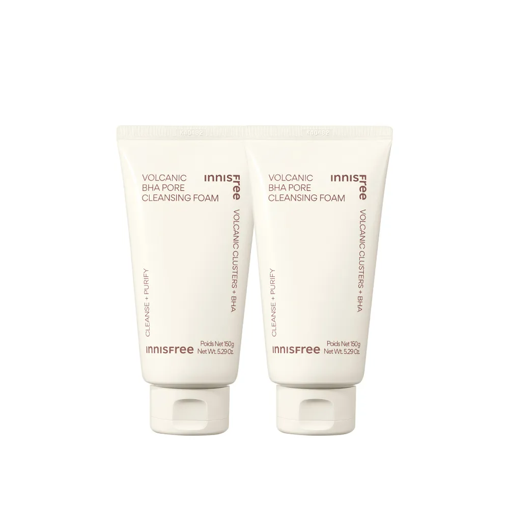 【innisfree】火山泥毛孔調理潔面乳 150g(2入組/共300g)