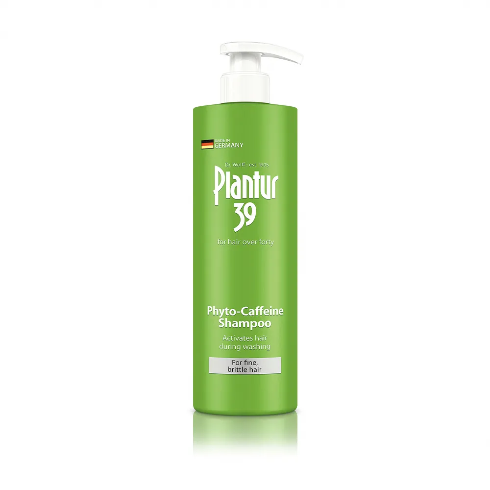 即期品【Plantur 39】植物與咖啡因洗髮露細軟髮專用500ml(強化髮根)