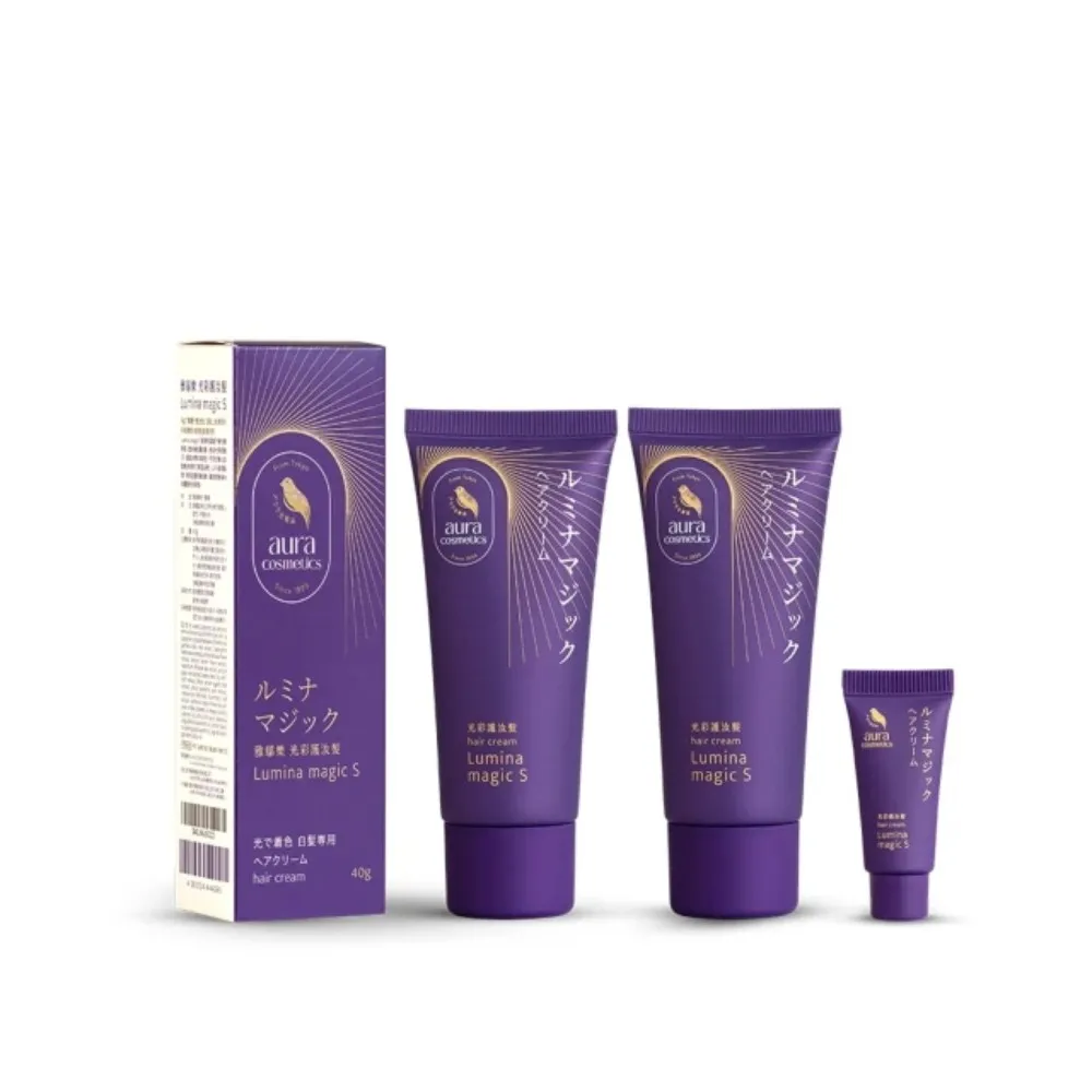 即期品【AURA 雅鄔樂】光彩護汝髮40gX2件組(女人我最大激推/銀離子感光著色乳)