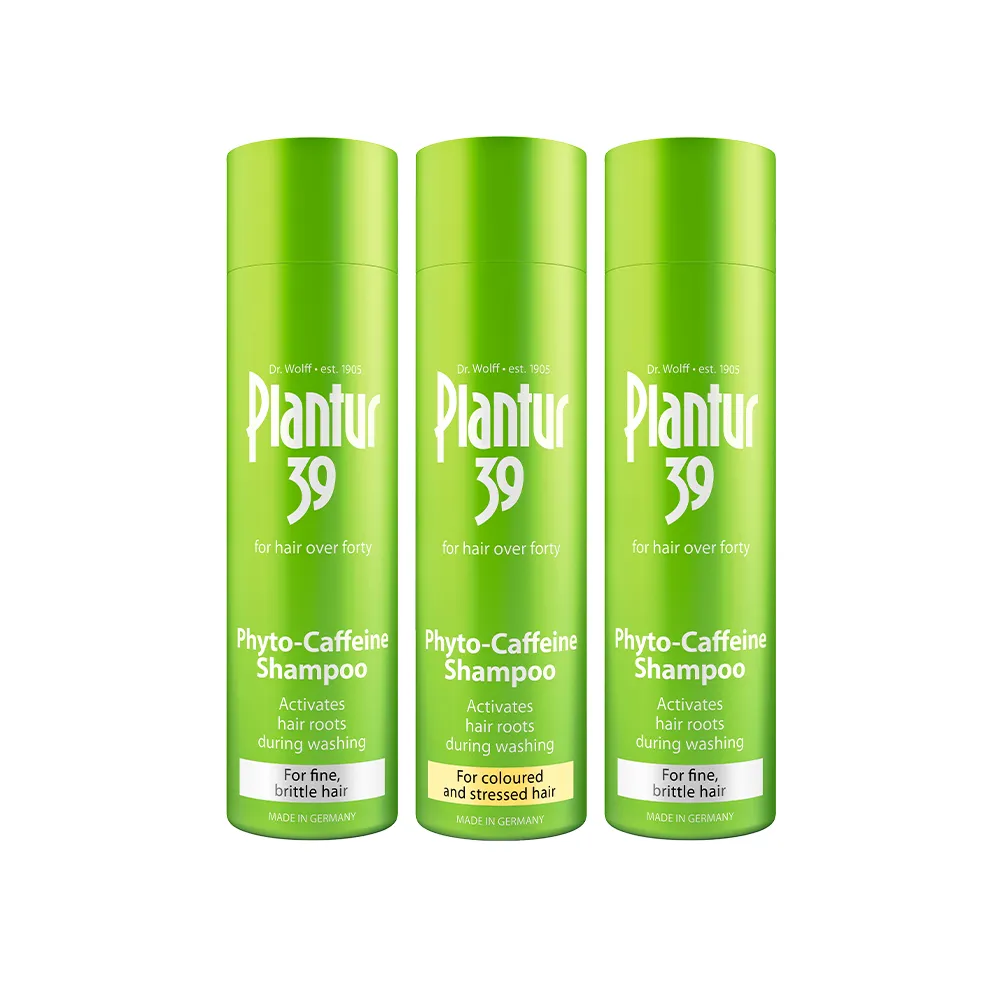 【Plantur 39】植物與咖啡因洗髮露 250ml(染燙髮/細軟髮 任選三)