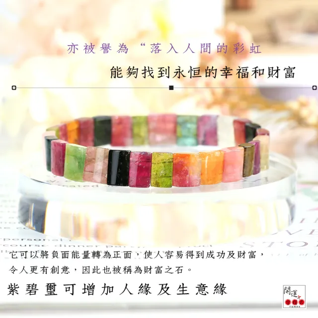 【開運方程式】買一送一亮彩碧璽手排老礦料PC01送白水晶淨化瓶