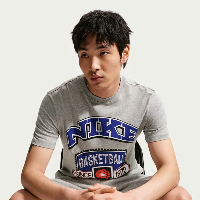 【NIKE 耐吉】短袖上衣 男 AS M NK TEE STD ASBURY CHAMPS 灰 IM5051-063(3S5059)