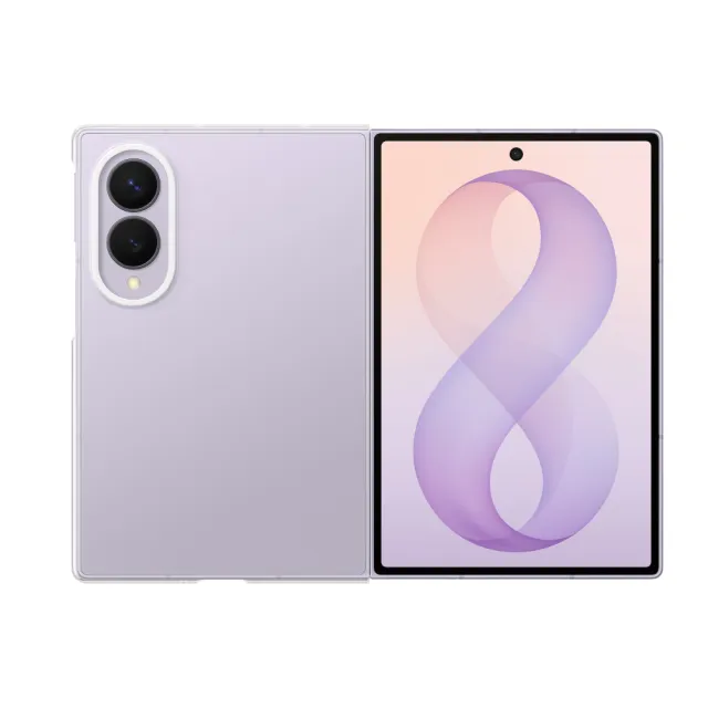 【Samsung 三星】Galaxy Z Fold8 原廠透明保護殼 - 附保貼 (EF-QF971)
