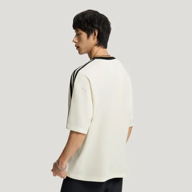 【adidas 愛迪達】運動 休閒 短袖 T恤 男上衣 OVSZ TEE U(KT7777)