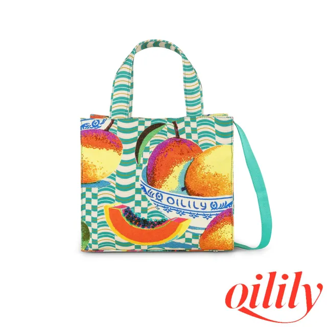 【Oilily】雙11 荷蘭品牌 MEOIL1384 Haroony 手提斜背包 綠色