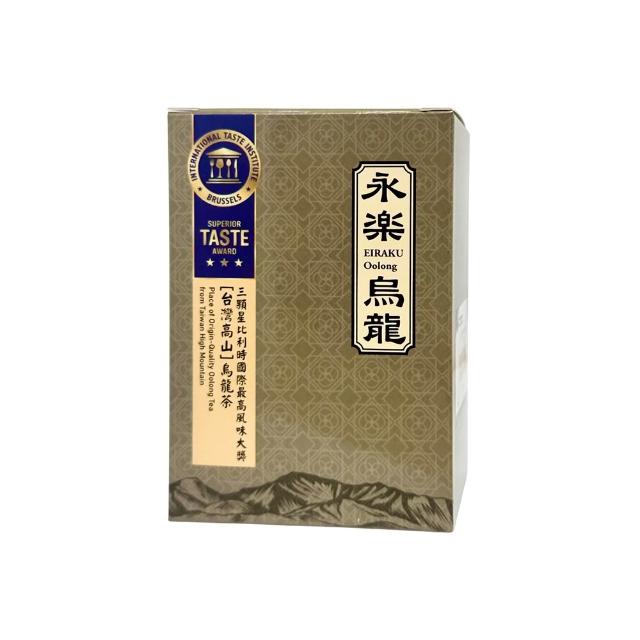 【EiRAKU】永樂烏龍茶75g 二兩 x 1入(中秋禮盒 茶葉 高山茶 阿里山 送禮 伴手禮)