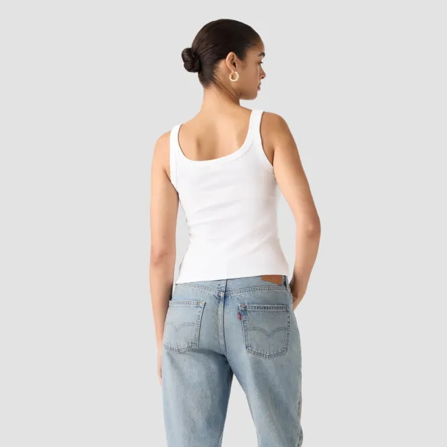 【LEVIS】Levis ROSE 朴彩英同款 Essential羅紋背心 / Shiraz 女生上衣 人氣新品 00ATX-0000