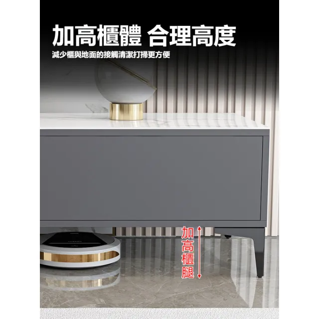 【歐德沐】簡約電視櫃120*30*40cm 雙色可選 加寬櫃面 不鏽鋼櫃腿(電視櫃 收納櫃 置物櫃 客廳桌 預購15天)