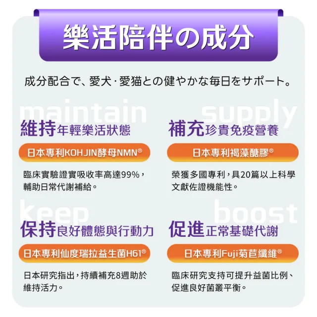 【Yakupet 優固倍】Y05離胺酸EX 5盒組150包(狗貓免疫力保健食品、狗貓離胺酸 含紫錐菊、酵母B群、NMN)