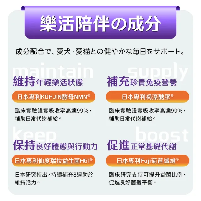 【Yakupet 優固倍】Y05離胺酸EX 1盒組30包(狗貓免疫力保健食品、狗貓離胺酸 含紫錐菊、酵母B群、NMN)