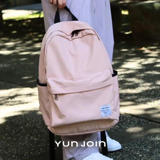 【YUN JOIN】C.P.經典後背包(學生書包 電腦隔層 大容量 通勤休閒背包 防潑水電腦包 男女適 
