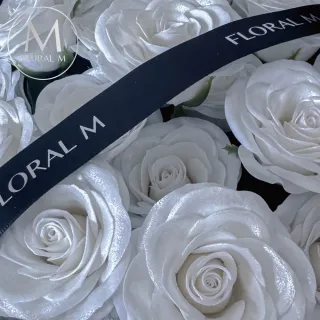 【Floral M】經典的愛大型香水玫瑰花束(情人節花束/告白禮物/求婚花束/鮮花花禮/香水花束/生日花束)