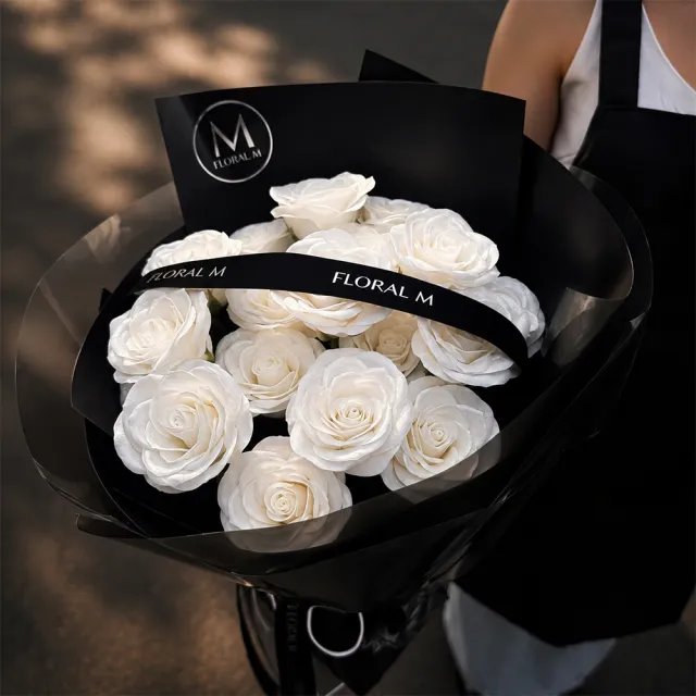 【Floral M】經典的愛大型香水玫瑰花束(情人節花束/告白禮物/求婚花束/鮮花花禮/香水花束/生日花束)