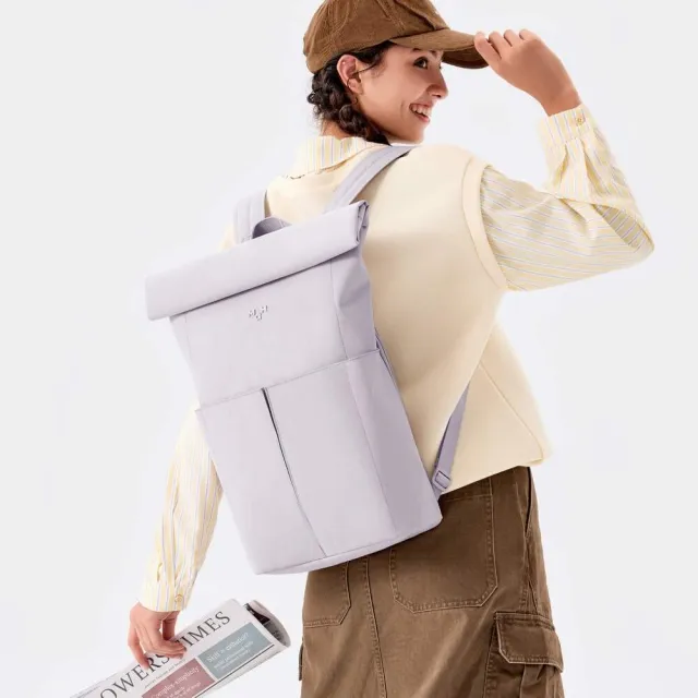 【MaH】雙11 官方旗艦館 Line Rolltop系列 磁吸捲口後背包(16吋/16.5L)