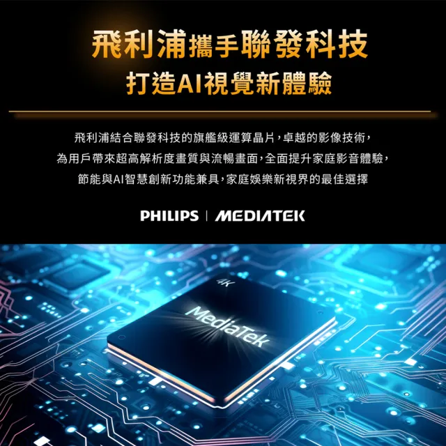 【Philips 飛利浦】55吋4K 120Hz QD Mini LED Google TV 智慧顯示器(55PML9108)