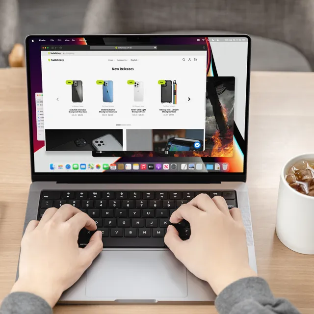 【SwitchEasy】MacBook Air 13吋 EasyVision高透防反光螢幕保護膜(支援2026 MacBook Air 13吋(M5))
