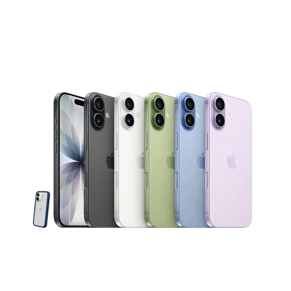 【Apple】iPhone 17(512G/6.3吋)(犀牛盾耐衝殼組)