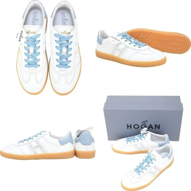 【HOGAN】Cool H 經典麂皮/全皮休閒鞋 德訓鞋-女鞋/多款可選(運動鞋 繫帶鞋 真皮)