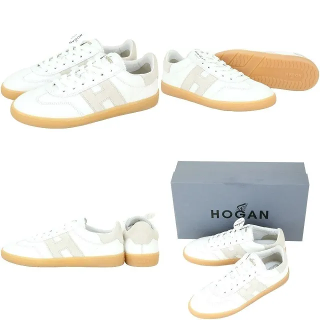 【HOGAN】Cool H 經典麂皮/全皮休閒鞋 德訓鞋-女鞋/多款可選(運動鞋 繫帶鞋 真皮)