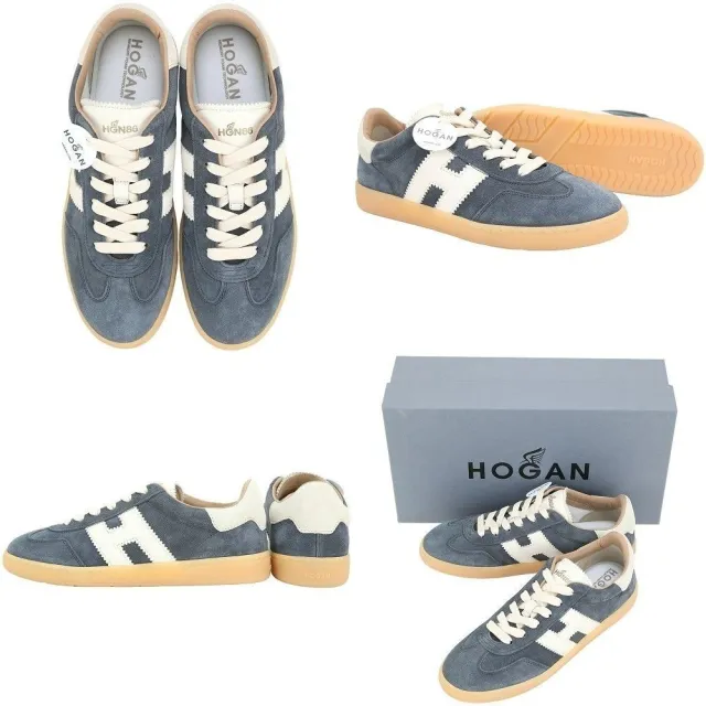 【HOGAN】Cool H 經典麂皮/全皮休閒鞋 德訓鞋-女鞋/多款可選(運動鞋 繫帶鞋 真皮)