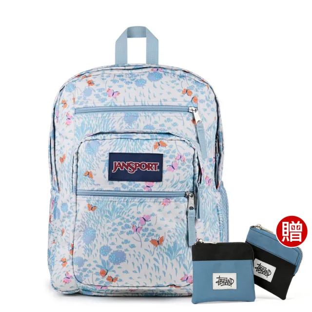 【JANSPORT】BIG STUDENT 校園系列後背包(輕盈白)