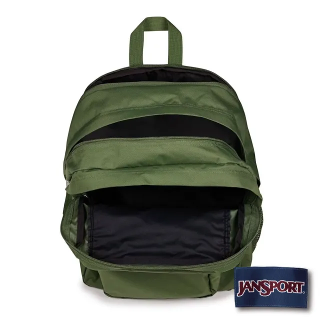 【JANSPORT】雙11 BIG STUDENT 校園系列後背包(軍綠色)