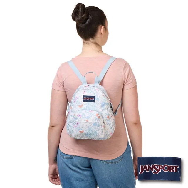 【JANSPORT】雙11 HALF PINT 校園系列小款後背包(輕盈白)