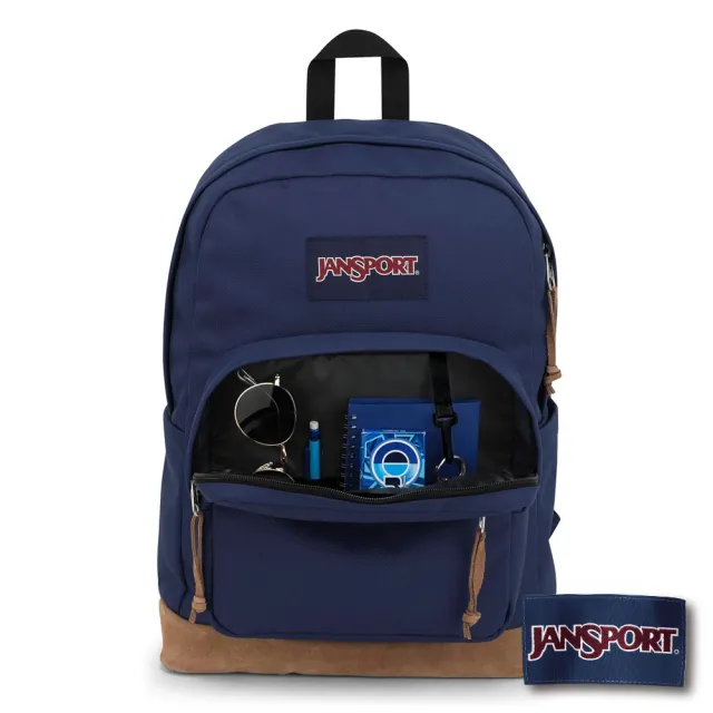 【JANSPORT】雙11 RIGHT PACK 校園系列後背包(海軍藍)