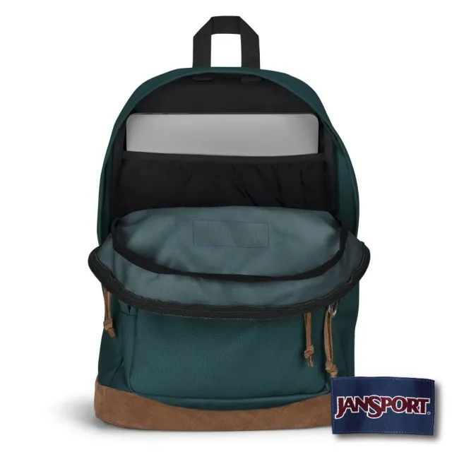 【JANSPORT】雙11 RIGHT PACK 校園系列後背包(杜松綠)