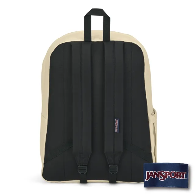 【JANSPORT】雙11 SUPERBREAK PLUS 校園系列後背包(椰奶白)