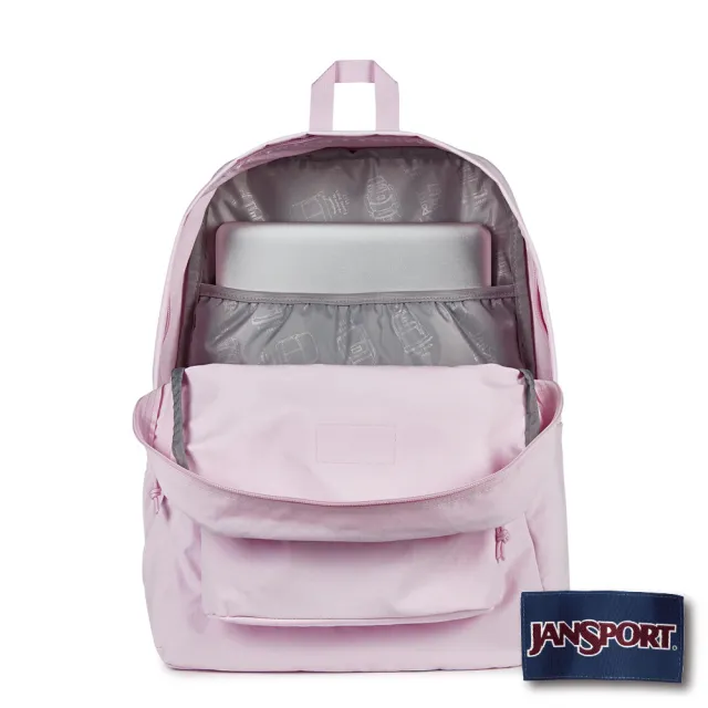 【JANSPORT】雙11 SUPERBREAK PLUS FX 校園系列後背包(冰晶粉)