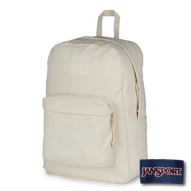 【JANSPORT】雙11 SUPERBREAK PLUS FX 校園系列後背包(銀灰白)