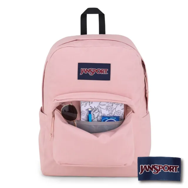【JANSPORT】雙11 SUPERBREAK PLUS 系列後背包(玫瑰粉)