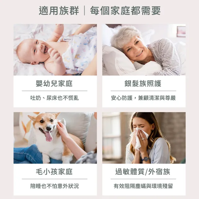 【mo select】任選二組 輕盈防護防水立體床包式保潔墊-單人/雙人/加大/特大 任選(床用/mo選)