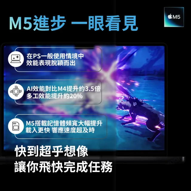 【Apple】BTS視界包(27型4K螢幕)★MacBook Pro 14吋 M5 10核心CPU/10核心GPU/16G/1TB SSD