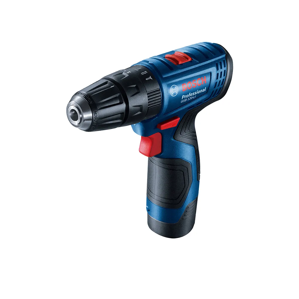 【BOSCH 博世】12V 鋰電震動電鑽起子機(GSB 120-LI)