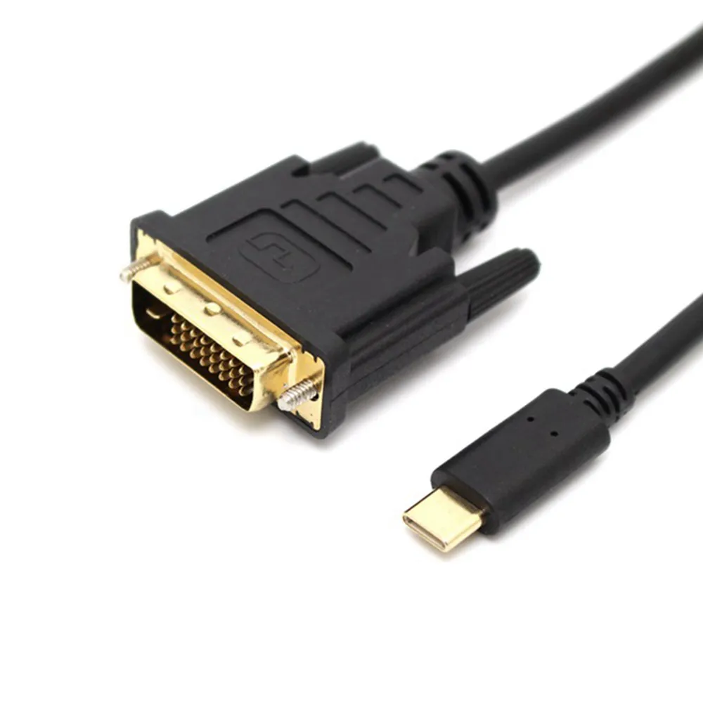 【tFriend】Type C 轉 DVI 影像傳輸轉接線 1.8M(Type-C傳輸線)