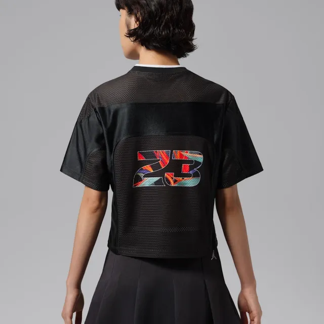【NIKE 耐吉】背心上衣 女 AS W FLT SS JRSY 23 BOP 運動 休閒 黑色 (IV5221010)