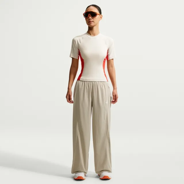 【NIKE 耐吉】短袖上衣 女 AS W ACG DF WILDSEE BSLYR SS T 運動 休閒 米色 (IO1461104)