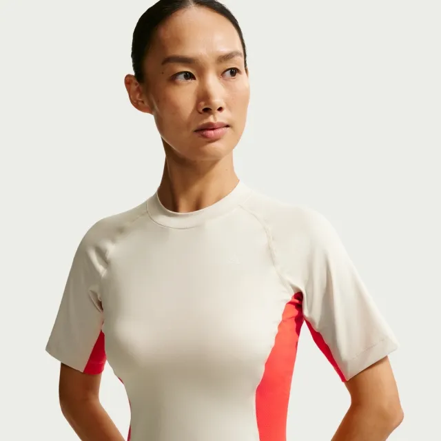 【NIKE 耐吉】短袖上衣 女 AS W ACG DF WILDSEE BSLYR SS T 運動 休閒 米色 (IO1461104)
