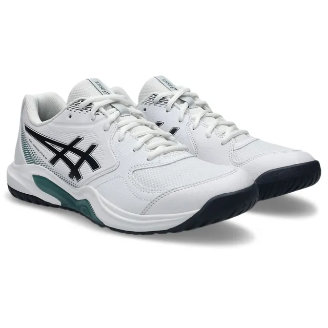 【asics 亞瑟士】網球鞋 訓練鞋 男鞋 運動鞋 緩震 GEL-DEDICATE 9 白 1041A543-101
