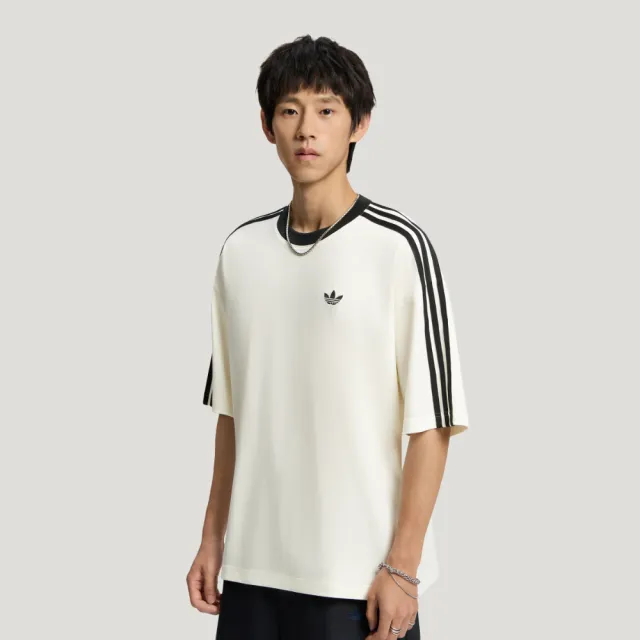 【adidas 愛迪達】短袖上衣 男 三葉草 亞規 OVSZ TEE U WHITE 白 KT7777