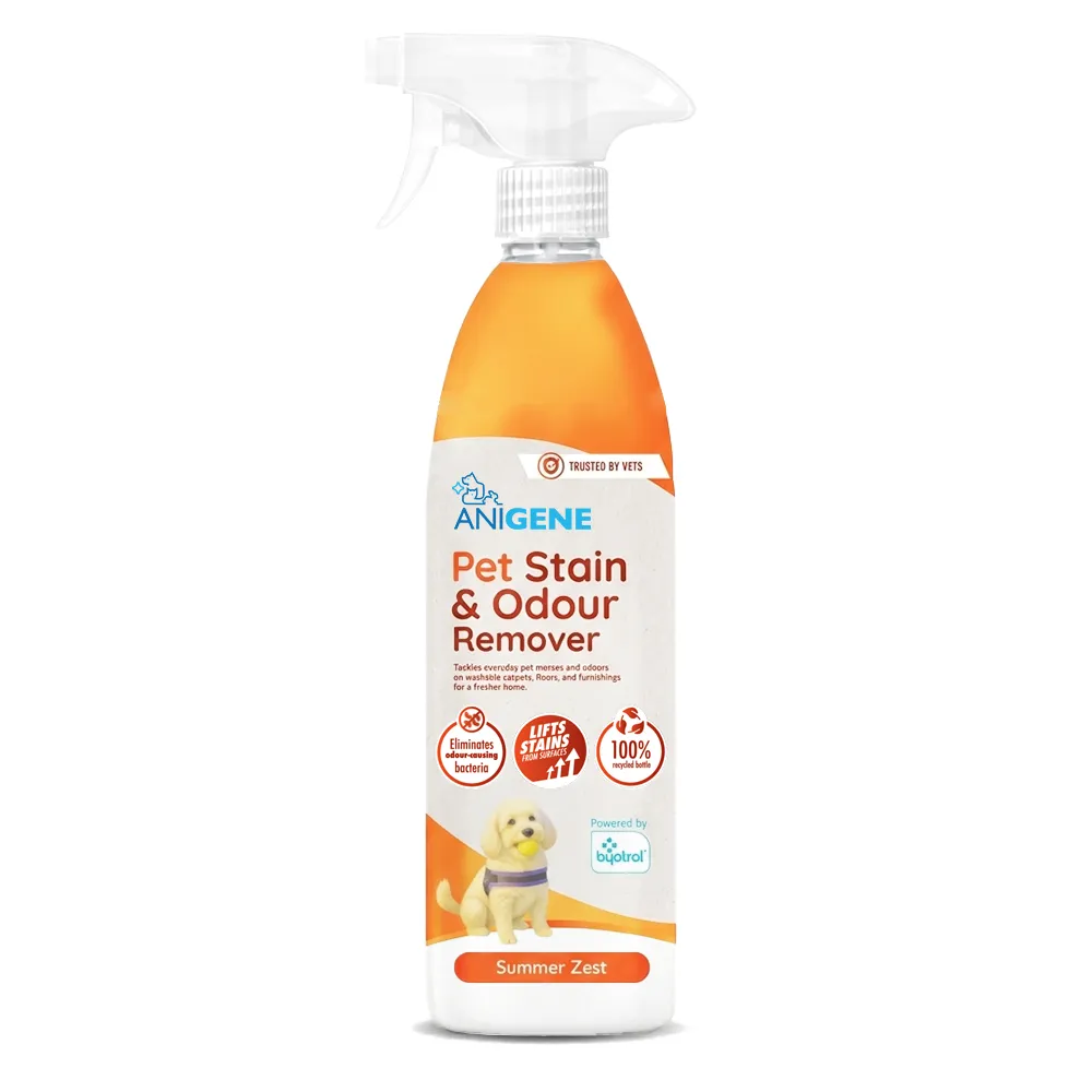 【ANIGENE】寵物環境專用-去漬除臭抗菌噴劑 750ML(英國Byopet升級版)