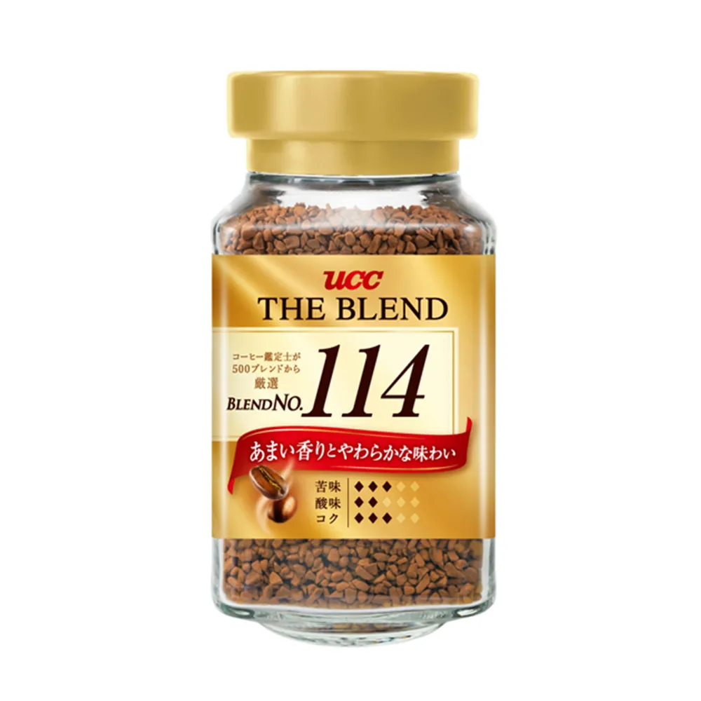 【UCC】114即溶咖啡90g/罐x2組(共6罐)
