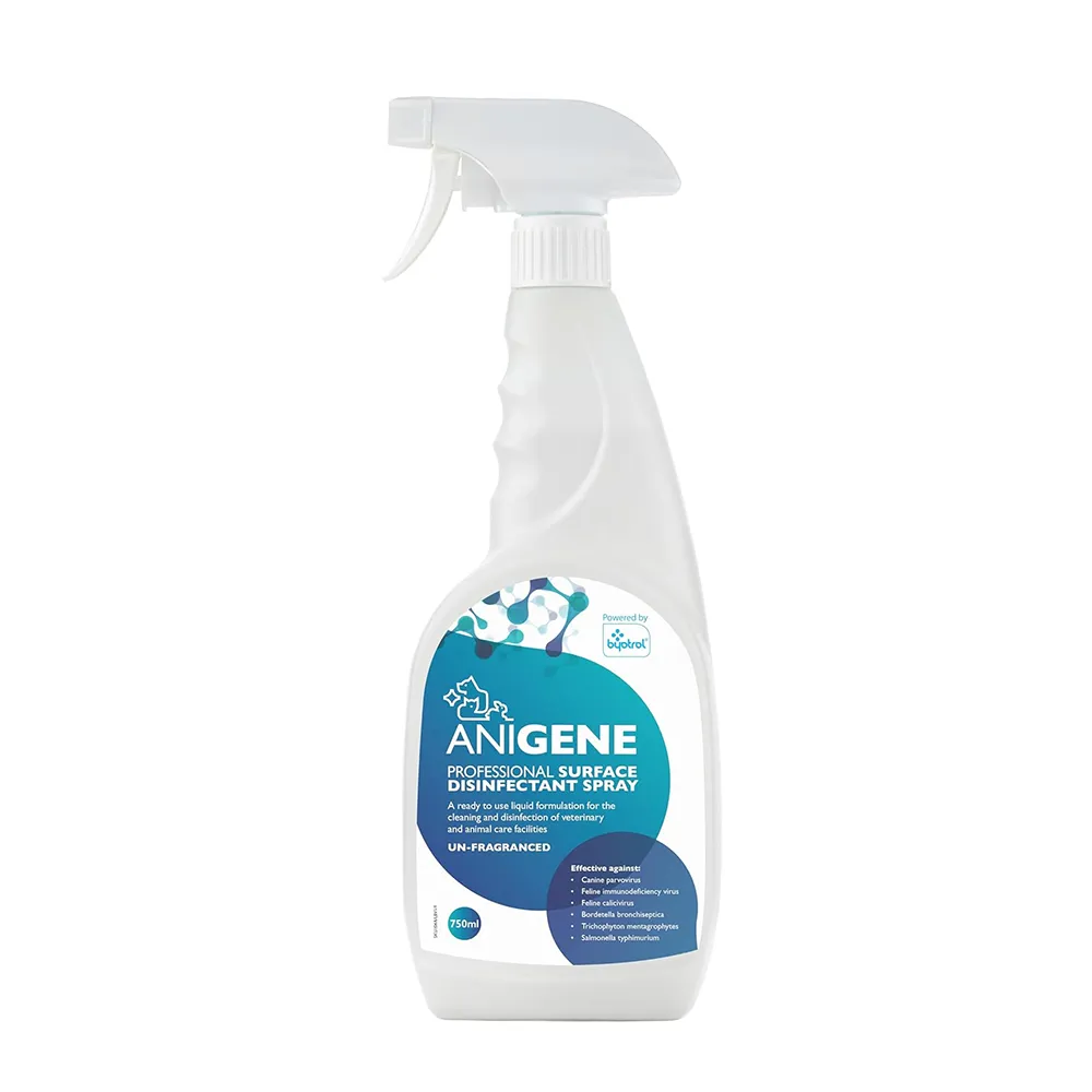 【ANIGENE】寵物環境專用-高效抗菌清潔噴劑-無香 750ML(104A)